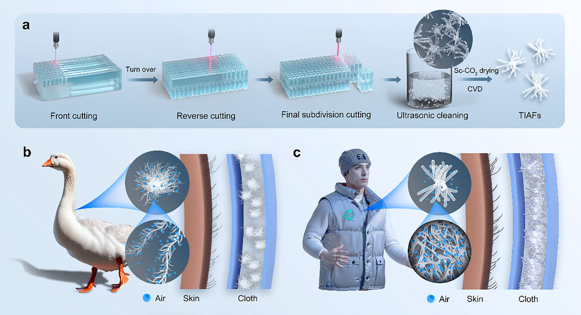 祝贺王珈惠和陶军辉的研究论文《Down‐like aerogel flowers for thermal insulation filling》被《Small》接收发表！